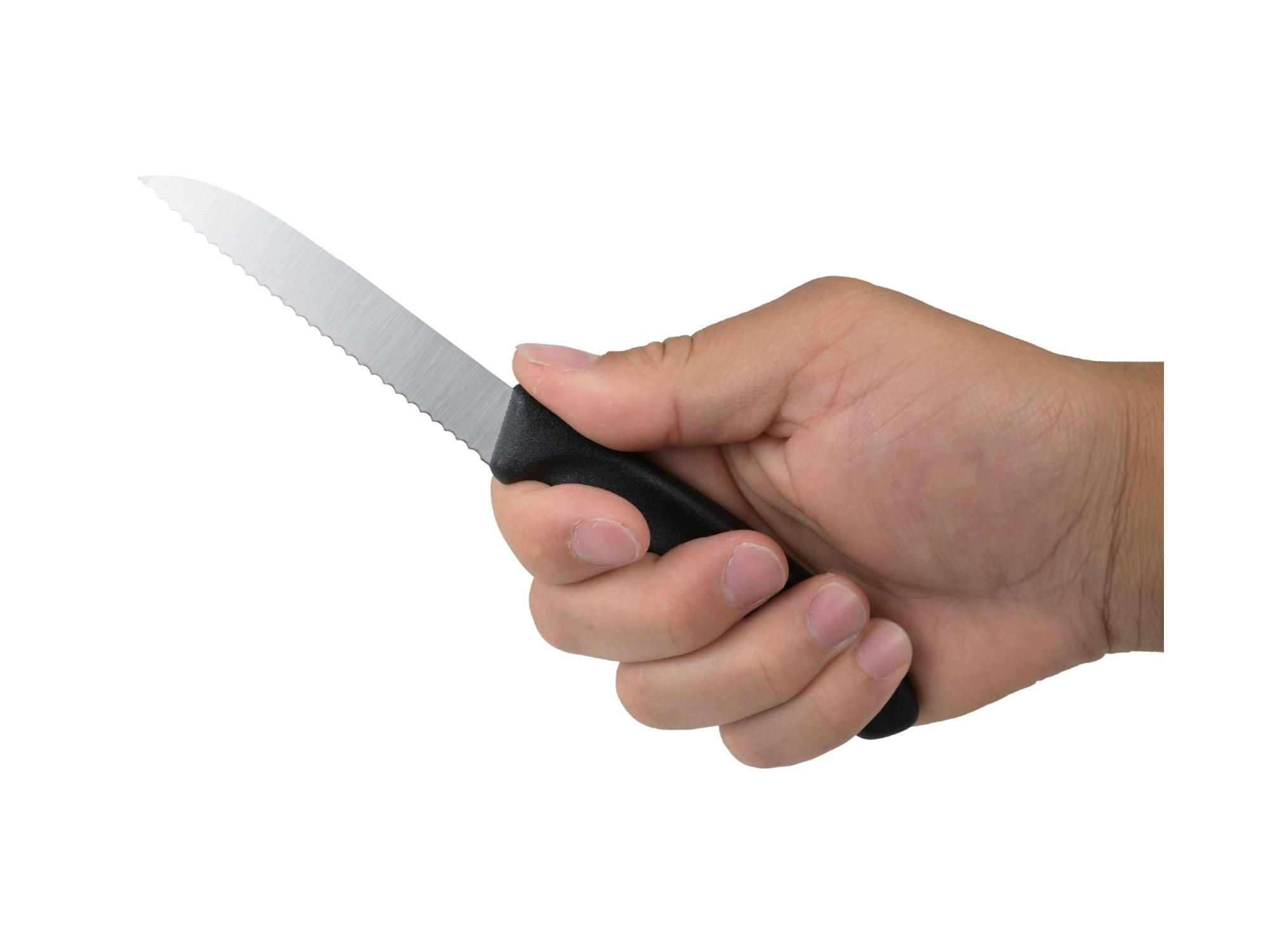 Victorinox Swiss Classic 8cm Black Pairing Knife | Cerated Edge