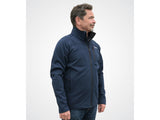 Manitoba Soft Shell Fleece Lined Team Jacket V2: Navy