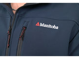 Manitoba Soft Shell Fleece Lined Team Jacket V2: Navy