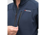 Manitoba Soft Shell Fleece Lined Team Jacket V2: Navy