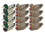 Game On Mallard Duck Decoys Floating 12-Pack 14.5 Inch