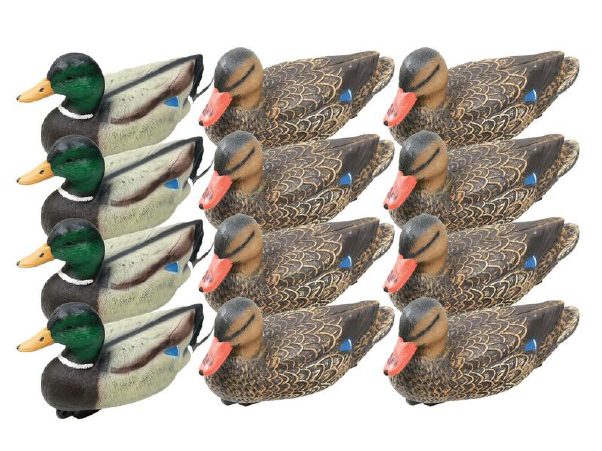 Game On Mallard Duck Decoys Floating 12-Pack 14.5 Inch
