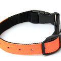 Reversable Dog Collar Orange/Black