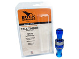 Buck Gardner Tall Timber Duck Call Single Reed Poly Blue