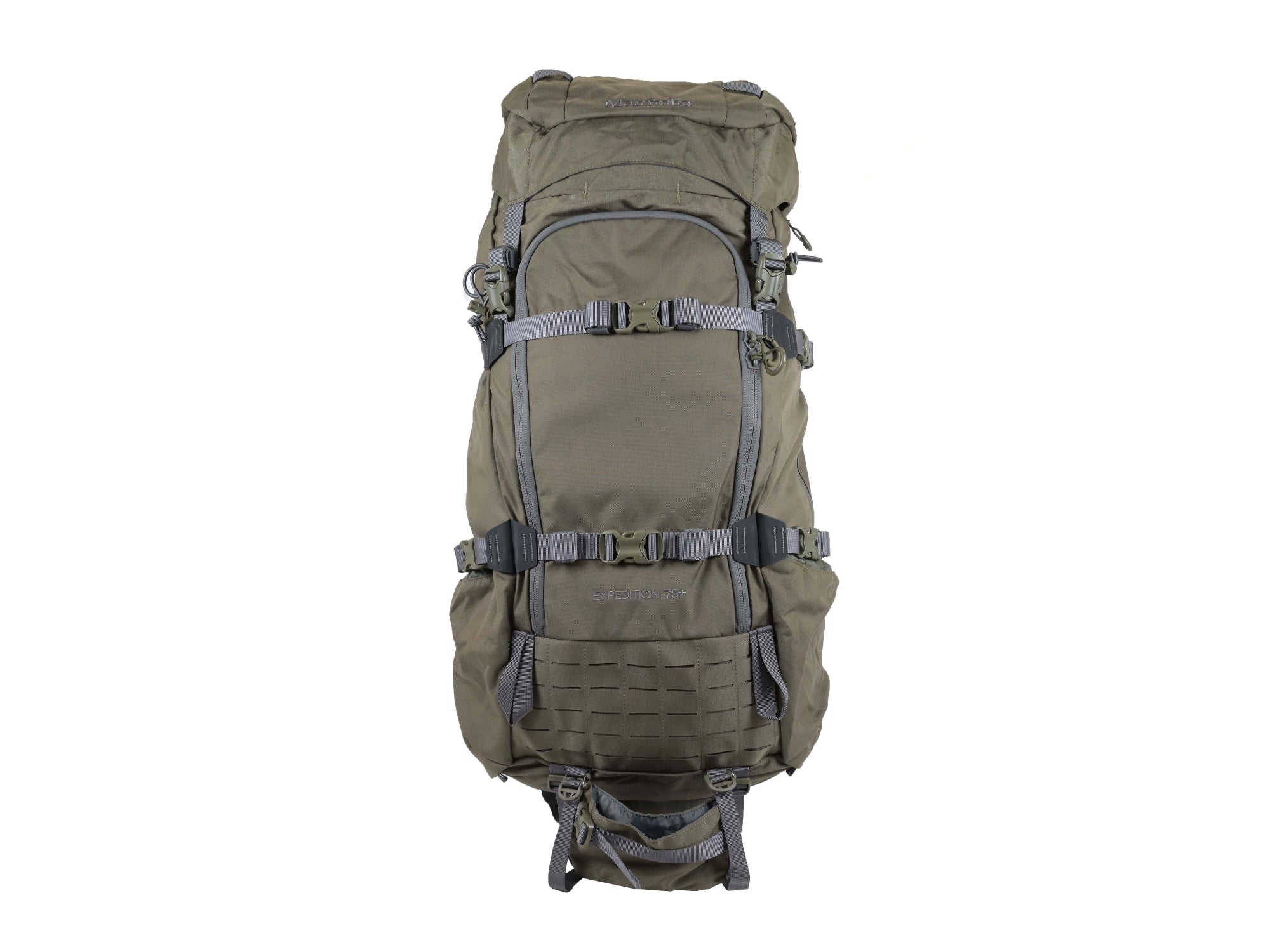 Manitoba Expedition 75L+ Expedition Pack Carbon Frame - Olive