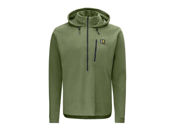 Swazi Brocco Hooded Fleece Shirt with 1/2 Zip