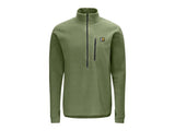 Swazi Micro Long Sleeve Fleece Shirt 1/2 Zip | Ranger
