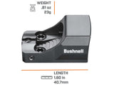 Bushnell RXU-200 Ultra-Compact Reflex 6 MOA Red Dot
