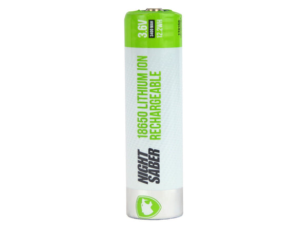 Night Saber 18650 Rechargeable Li-ION Battery