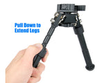 Accu-Tech Tactical Quick-Detach Bipod: 7-10"
