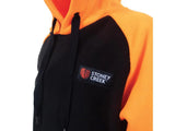 Stoney Creek Kid's Hooded Bush Tee Black/Orange