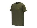 Swazi Mens Reverse Clan Cotton Blend Tee | Olive