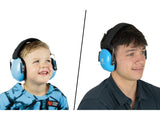 Barricade Junior Passive Earmuffs 25dB NRR Youth Fit - Blue