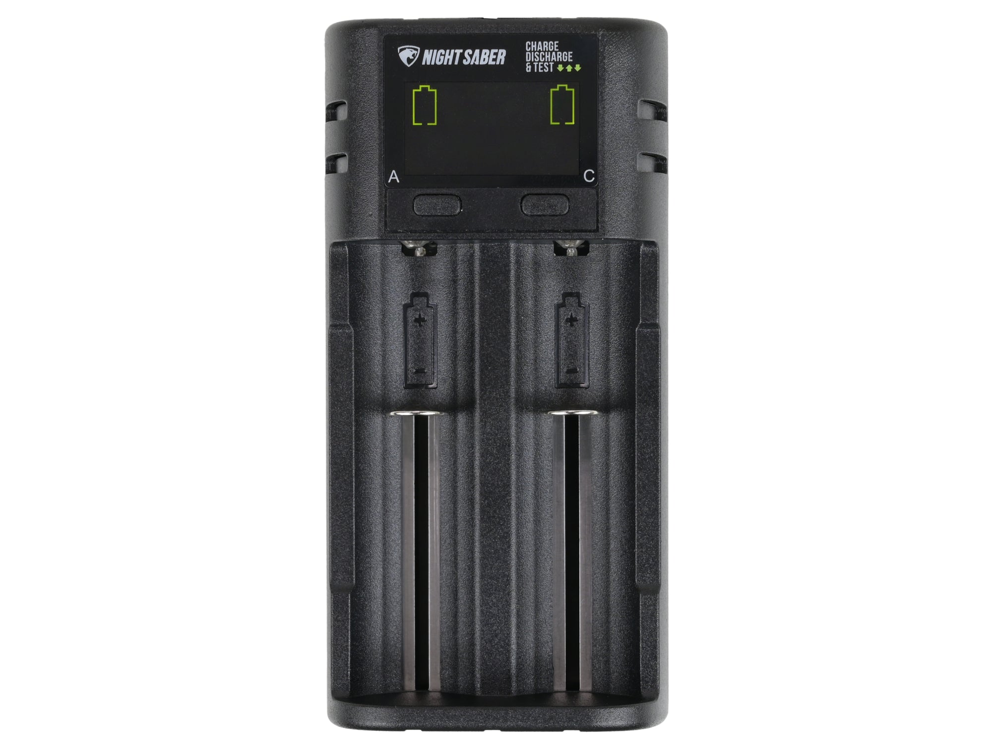 Night Saber Universal Smart Charger USB-C 2A 2-Slot