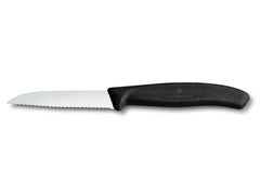 Victorinox Swiss Classic 8cm Black Pairing Knife | Cerated Edge