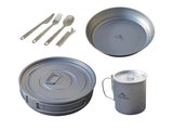 Trailmate Titanium Cookset 4 Piece Ultralight