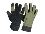 Manitoba Expedition Thermal Fitted Gloves - Green/Black