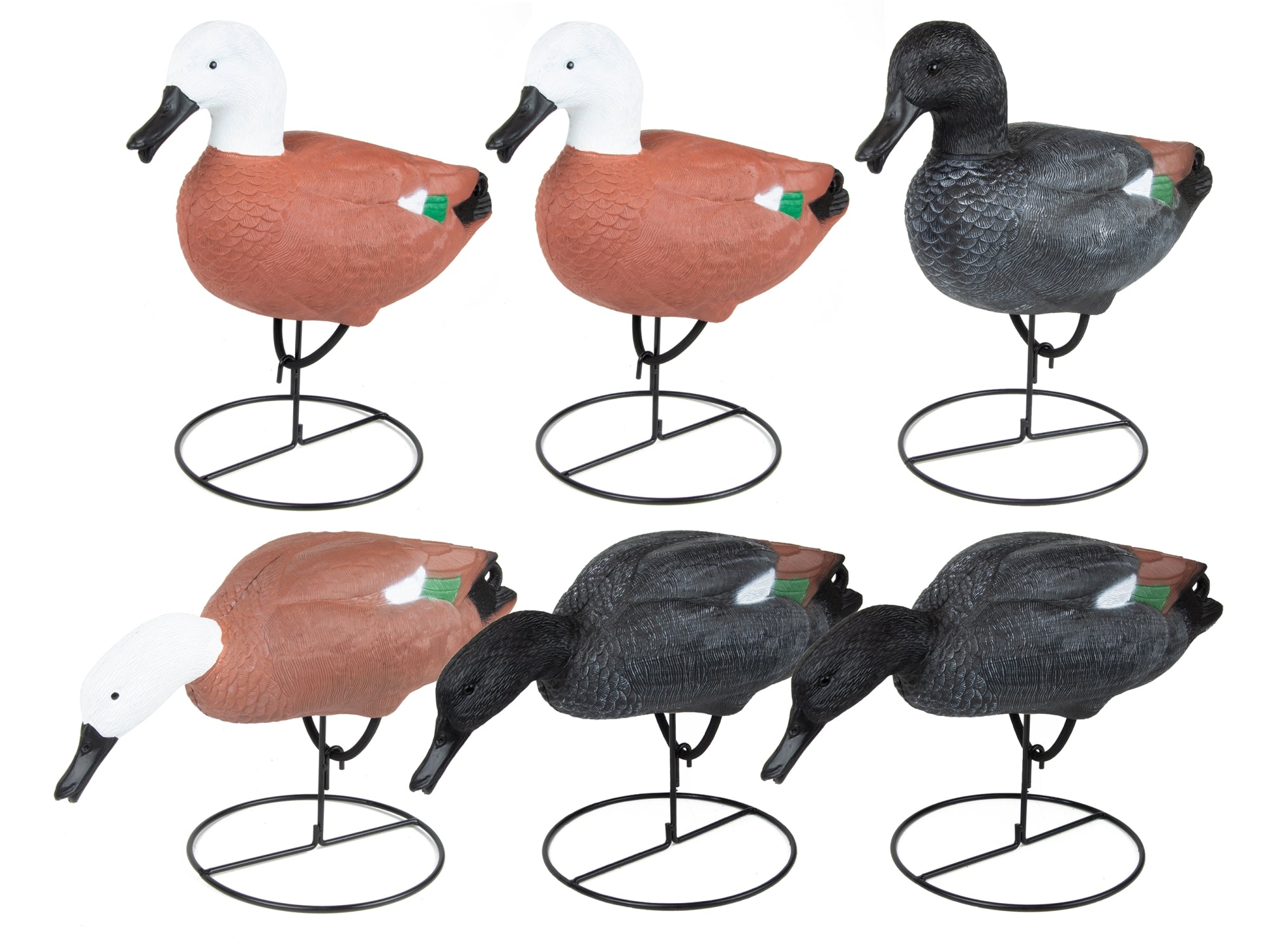 Game On Full Body Paradise Duck Field Decoy Family 6-Pack