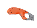 CRKT Kommer Bear Claw Veff Serrated Fixed Knife | Orange