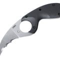 CRKT Kommer Bear Claw Fixed Blade Knife AUS-8 Serrated 6.1cm | Black
