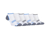 Storm Bloc Mens Performance Trainer Socks 6 Pack | White