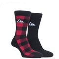 Storm Bloc Mens Thermal Boot Socks 6-11 | Red 2 Pack