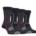 Storm Bloc Mens Technical Boot Socks 6-11 | Amber 4 Pack