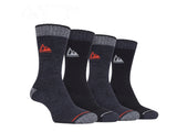Storm Bloc Mens Performance Boot Socks 4 Pack UK 6-11 | Amber