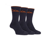 Storm Bloc Mens Luxury Heavy Cushion Boot Socks | Amber 3 Pack