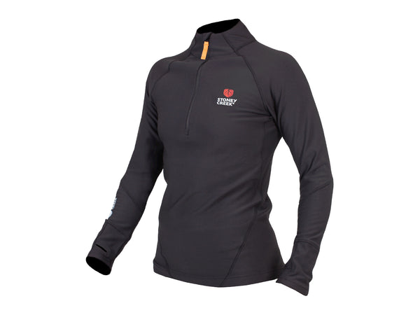 Stoney Creek Women's Active Long Sleeve Top: Black