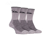 Storm Bloc Womens Luxury Heavy Cushion Boot Socks 3 Pack | Grey