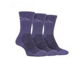 Storm Bloc Womens Luxury Heavy Cushion Boot Socks | Purple 3 Pack
