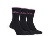 Storm Bloc Womens Luxury Heavy Cushion Boot Socks | Black 3 Pack