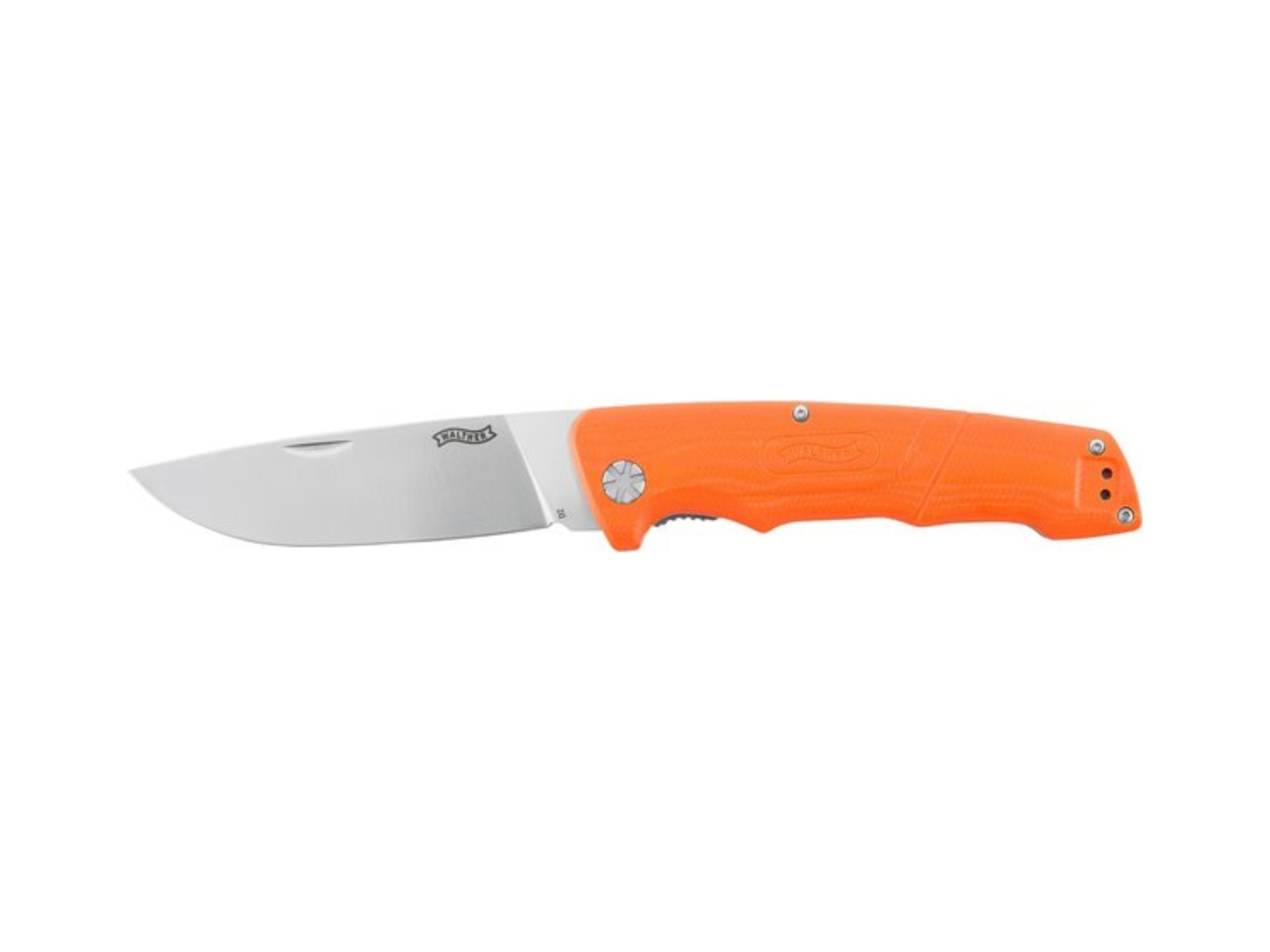 Walther HBF2 Folding Pocket Knife Orange D2 Steel