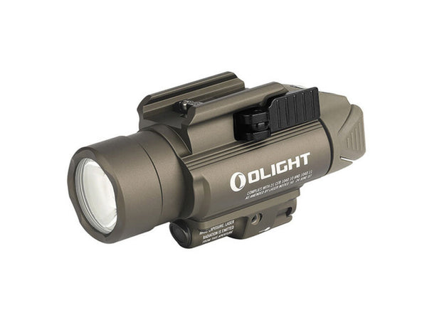 Olight BALDR Pro Firearm Torch & Laser Sight 1350 Lumens - Tan