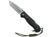 Miguel Nieto Ranger Folding Knife N695 Steel | Black Mikarta