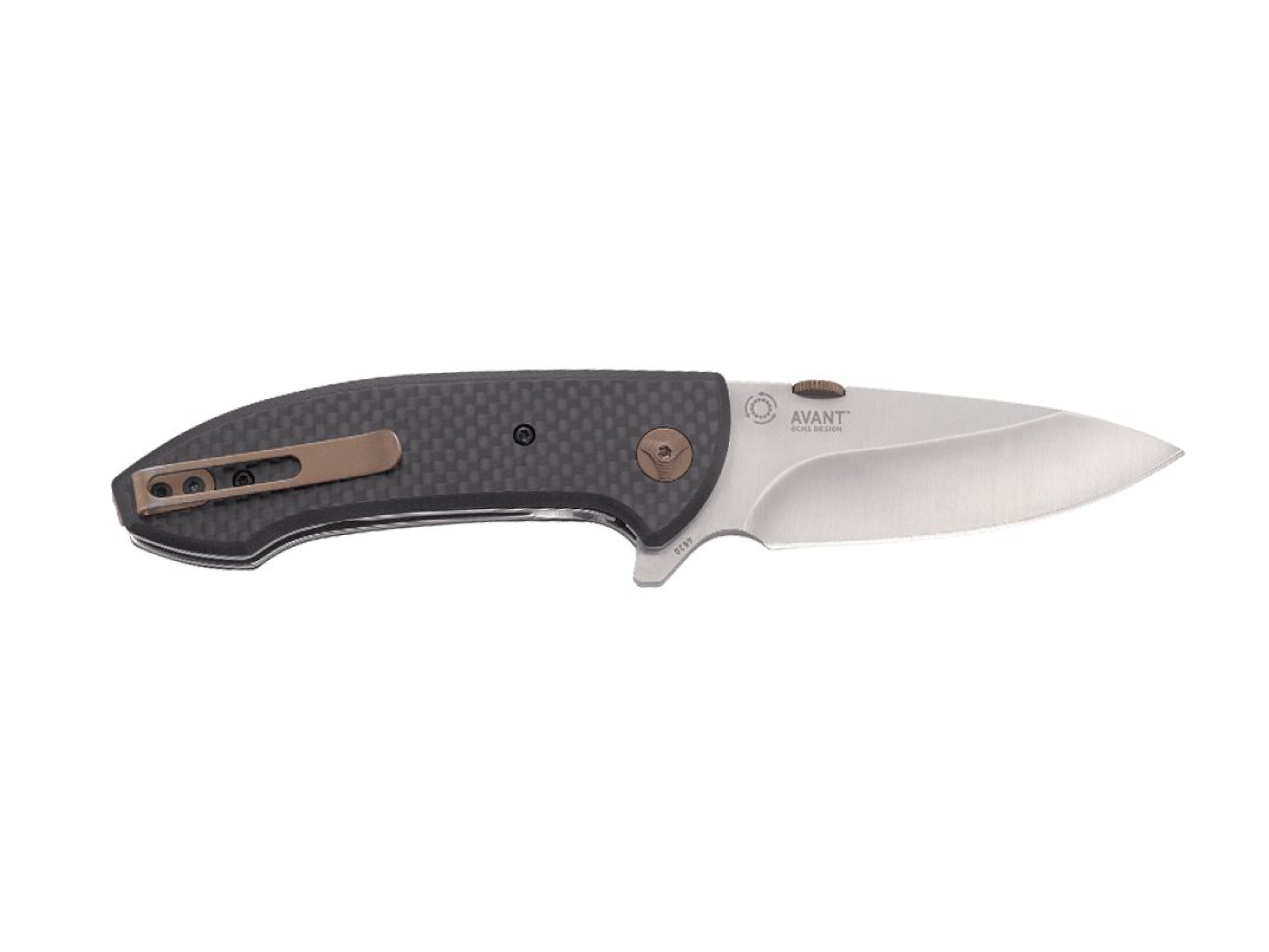 CRKT Avant Folding Knife 80mm | Carbon Fiber G10 Handle