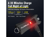 Klarus Mi2 Rechargeable LED Keyring Torch 40 Lumens Black or Orange