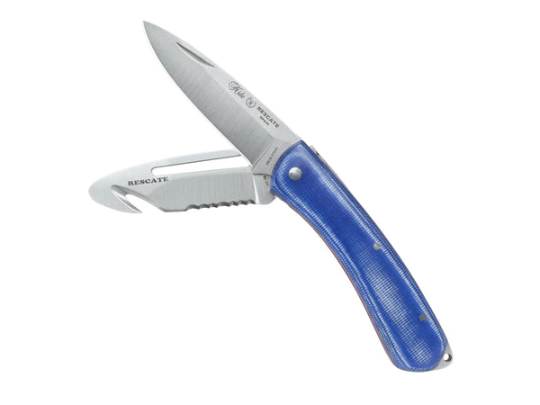 Miguel Nieto Folding Knife Rescate (Rescue) Mikarta | Double blade