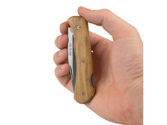 Miguel Nieto Folding Knife Wolf Olive Handle | 8 cm