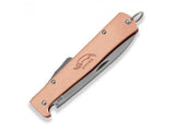 Mercator Knife Copper Folding 9cm Blade With Clip