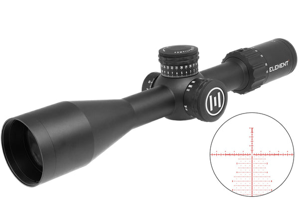 Element Nexus Gen 2 4-25x50 Scope FFP (First Focal Point) | MIL Reticles