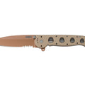 CRKT M16 - 14D Desert Big Dog Folding Knife with Desert Tanto Copper and Triple