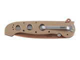 CRKT M16 - 14D Desert Big Dog Folding Knife with Desert Tanto Copper and Triple