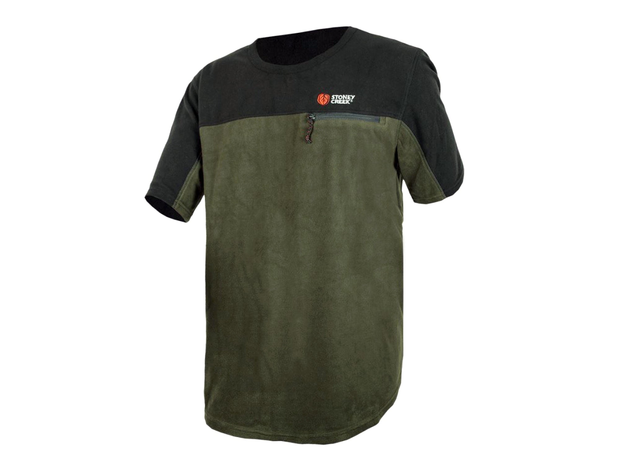 Stoney Creek Micro+ Short Sleeve Shirt: Bayleaf/Black