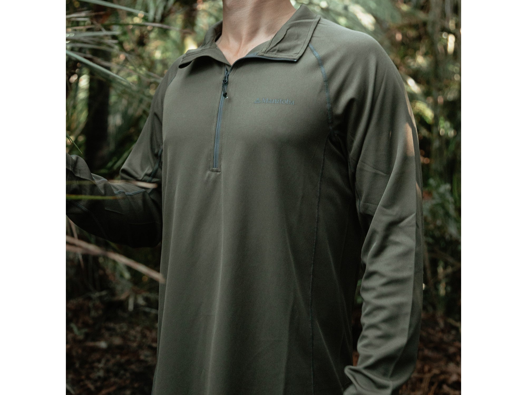 Manitoba Pursuit Longsleeve Cool & Dry Top Olive