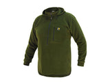 Swazi The Hood Hoodie Polar Fleece | Olive