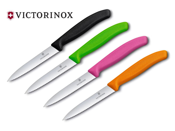 Victorinox Paring Knife with Wavy Edge 10cm