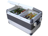 Frozen FC75 Electric Cooler 75L Dual Zone Fridge Freezer