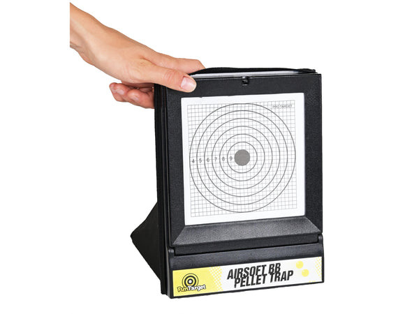 Fun Target Free Standing Airsoft BB Trap & Target Holder